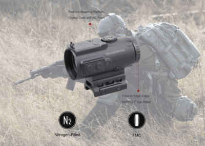 Vector Optics Paragon 4×24 Prism Scope Illuminated BDC Weaver