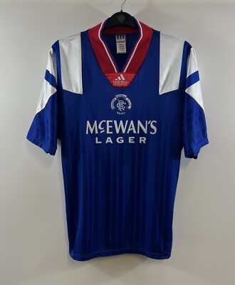 Rangers Home Football Shirt 1992/94 Adults Large Adidas G327 | eBay UK