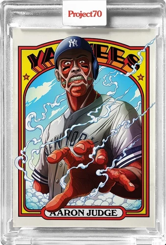 2021 Project 70 #635 1972 Aaron Judge by Alex Pardee Yankees (PR=7,287)