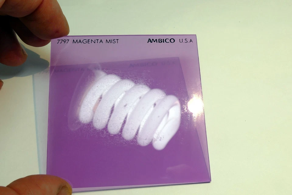 Ambico 7797 Magenta Mist  Filter 76X76mm square drop in soft focus fog - Image 2 of 4