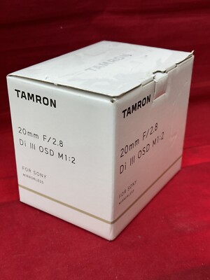 Tamron 20mm f/2.8 Di III OSD Ultraweitwinkel Objektiv - Sony E-Mount