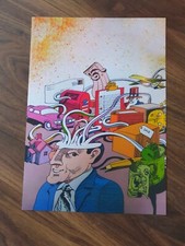 RETRO APPLE II POSTER 1980'S REPRINTED ON HIGH GLOSS A3