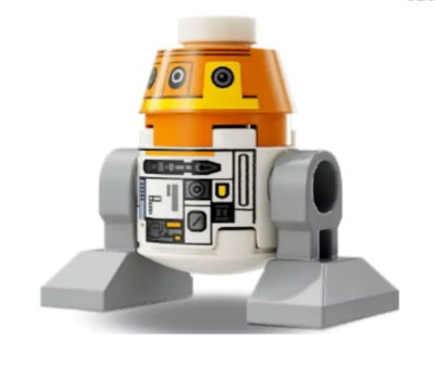 Lego Astromech Droid 75357 C1-10P (Chopper) White Body Star Wars