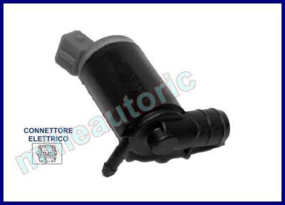 Pompa Lavavetri Doppia Uscita 2 Pin Per Peugeot 106 206 306 406 806 Partner - Ricambio 6434.60 - 6