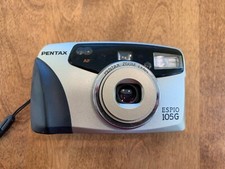 Pentax ESPIO 105G Point And Shoot Film Camera 35mm battery tested