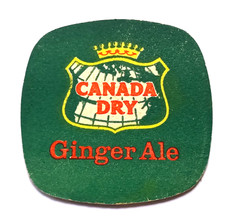 Canada Dry - Ginger Ale - Vintage Beer Mat