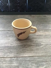 Wallace China Restaurant Ware Mug/ Pine Branch And Pine Cones