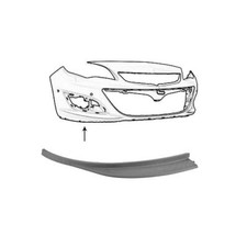 1x Spoiler VAN WEZEL 3753501 passend für OPEL
