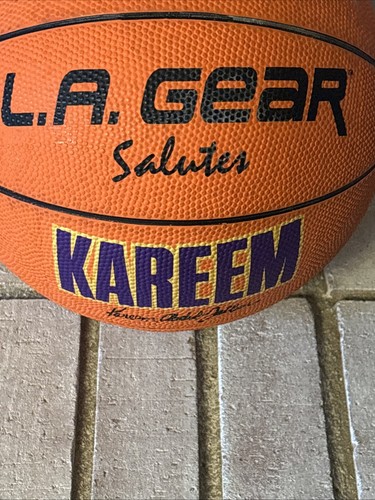 LA Gear Kareem Abdul Jabbar signiert Basketball 20 Jahre Exzellenz RAR - Bild 5 von 7