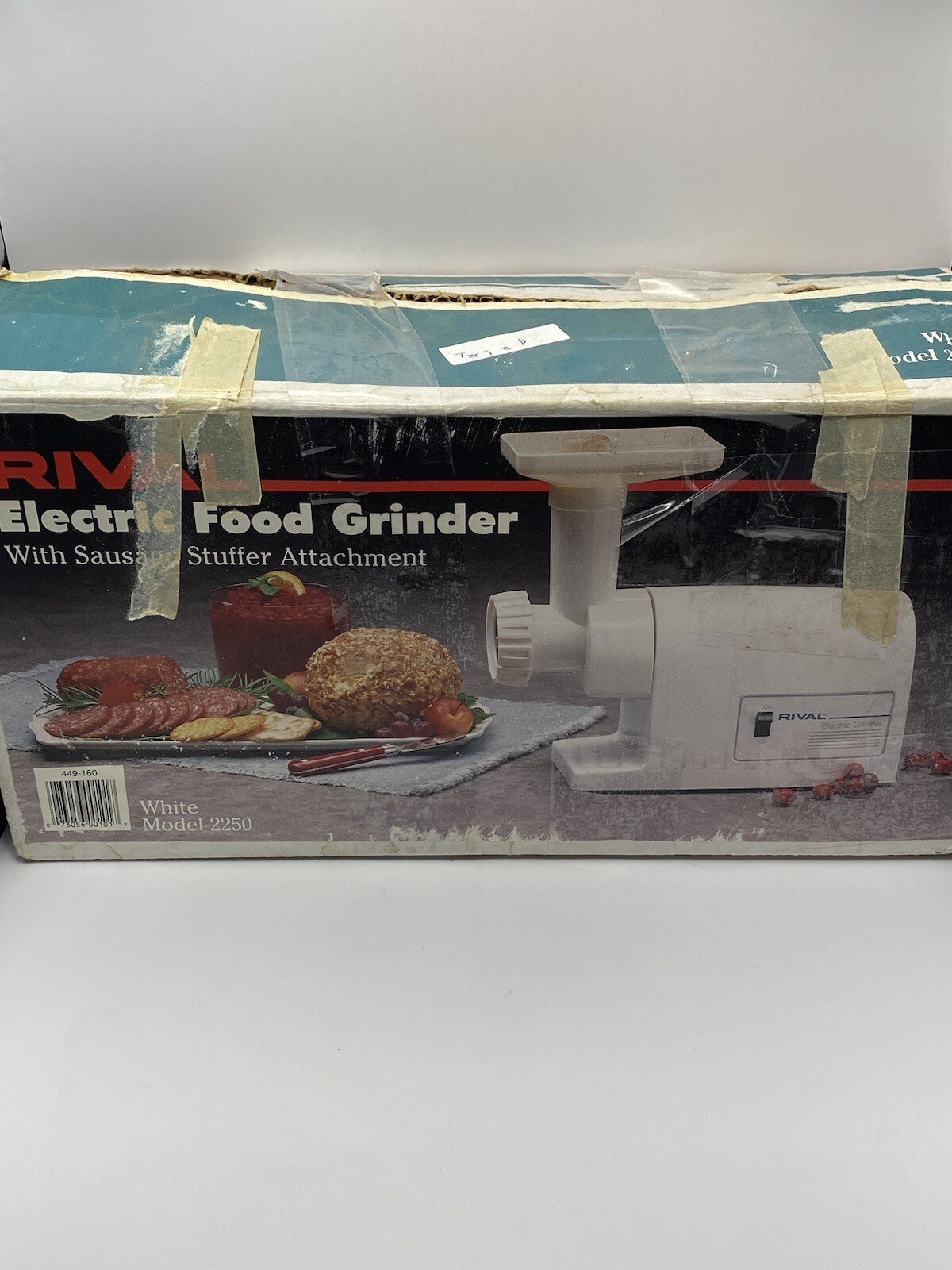 Vintage Rival Electric Meat Food Grinder Chopper 2250 W/ Sausage Stuffer USA eBay