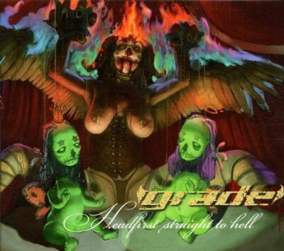 GRADE Headfirst Straight To Hell ( CD 2001 Victory Rec. Digipak )