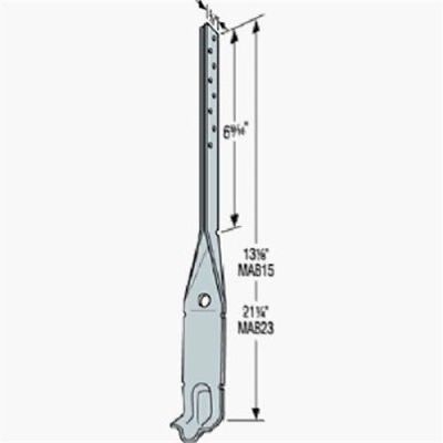 Simpson Strong Tie MAB15Z ZMAX Galvanized 18-Gauge Mudsill Anchor, FREE SHIPPING