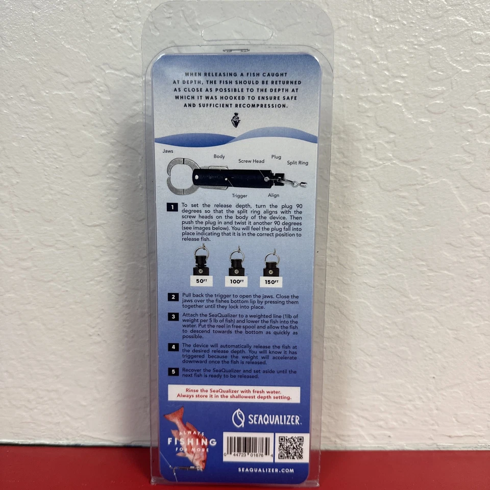 Dispositivo descendente SeaQualizer ferramenta de recompressão (50' 100' 150') versão padrão. - Imagem 3 de 4