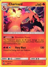 Pokemon TCG Charizard 3/70 Dragon Majesty Holo Raro VLP