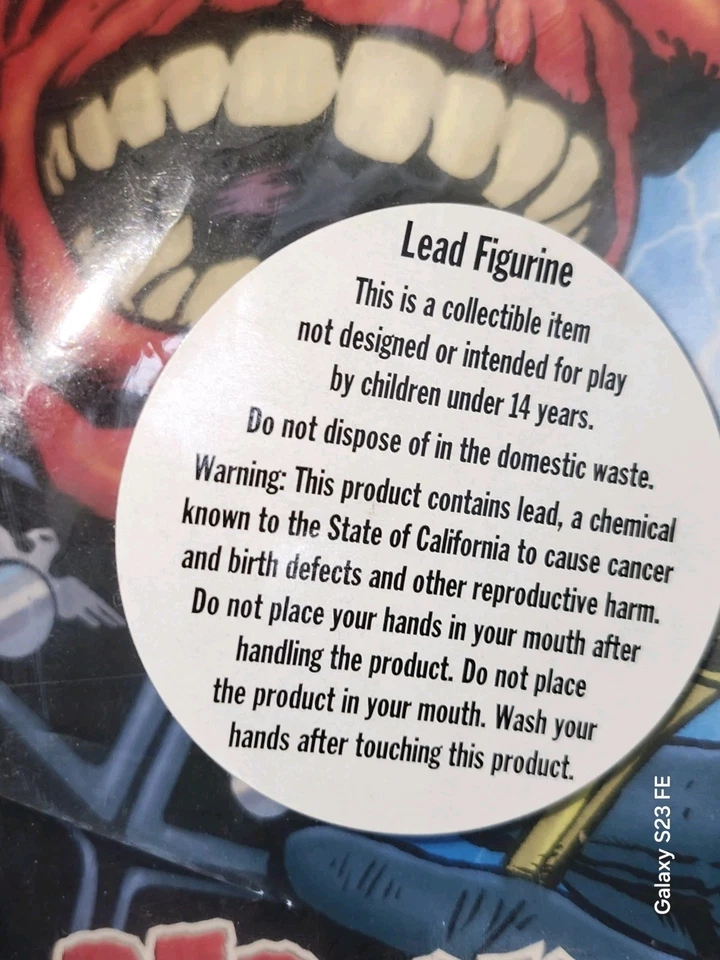 ¡Estatuilla de plomo Red Skull Eaglemoss con revista Marvel! MCU! ¡Pintado a mano! Nuevo en caja Foto 3 de 4