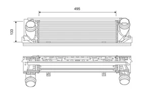 LADELUFTKÜHLER FÜR BMW 3 (F30, F80), BMW 3 GRAN TURISMO (F34) - VALEO 818261