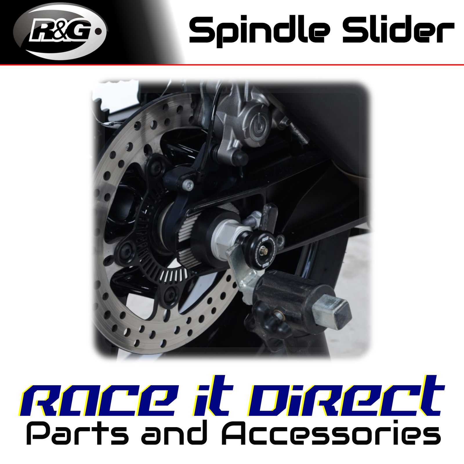 Spindle Sliders for Husqvarna 701 Svartpilen 2019-2022 R&G