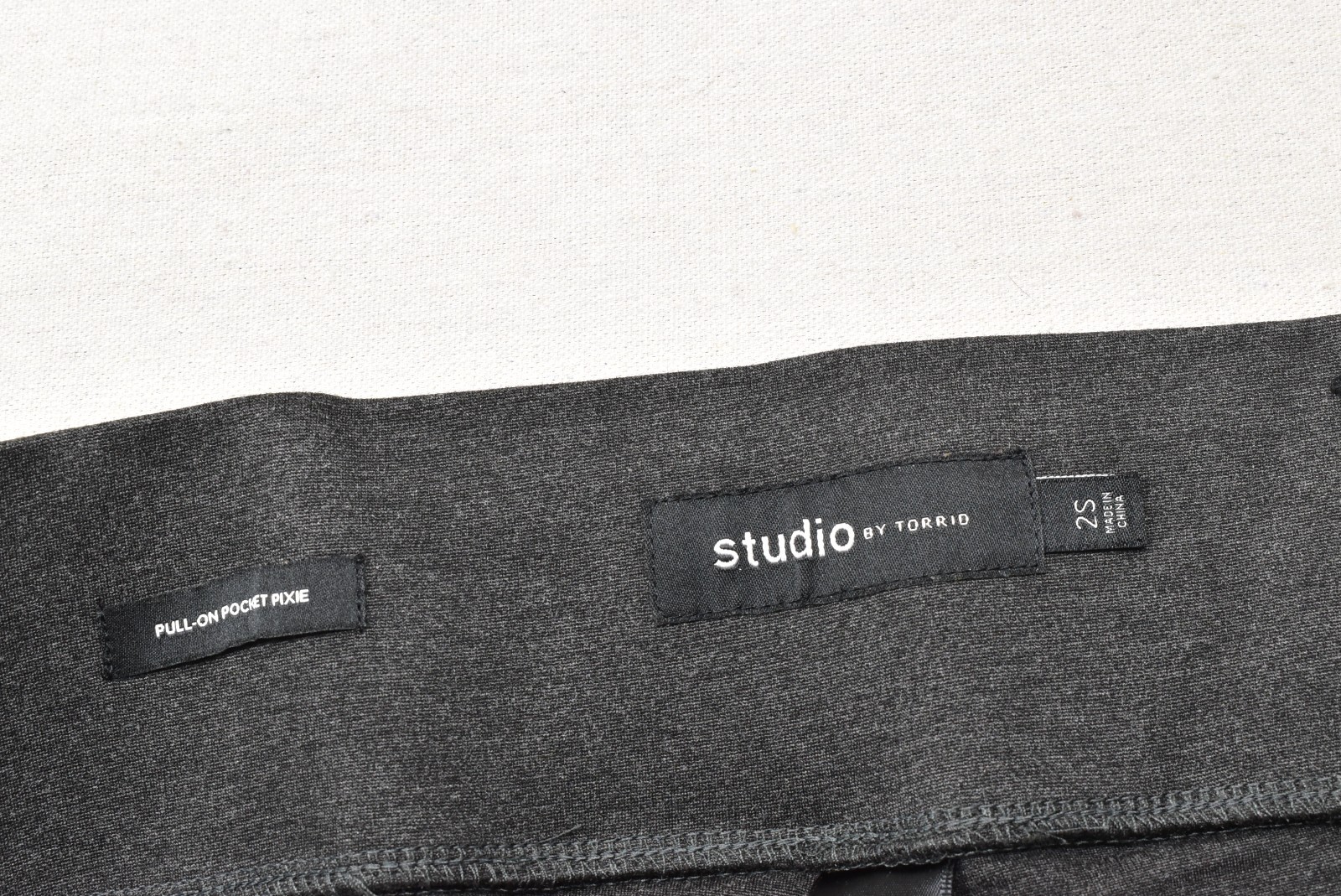 Studio by Torrid Pull-On Pocket Pixie Charcoal Gr… - image 6