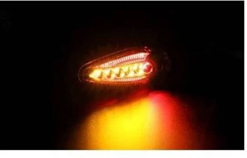 KOSO Led Blinker Sonic hinten paarweise - schwarz - Bild 2 von 2