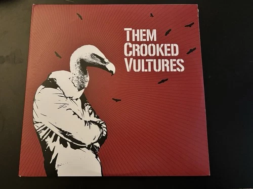 Them Crooked Vultures Original 2009 US 1st Press DGC Led Zeppelin Foo Fighters