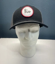 Richardson Trucker Hat Black 1UP Cycling Accessories Patch Style-112 SnapBack