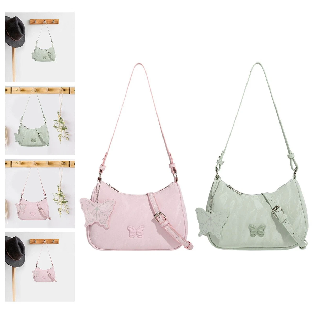 YeBon Borsa da sera da donna n jacquard rcamata, stle cnese, con