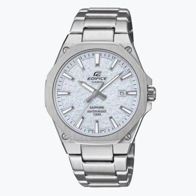 New Casio Edifice Sapphire EFRS108DE-2AV 3-Hand Analog Watch