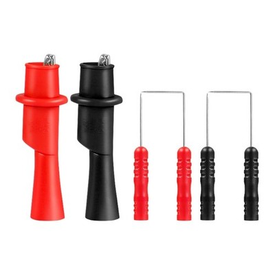 2mm Socket Connection Wire Insulation Piercing Probe Test Clip for Car Circuit