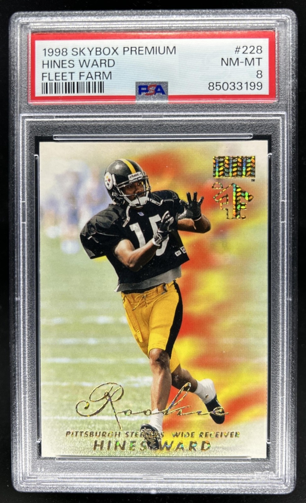 Hines Ward Skybox Premium #228 Fleet Farm