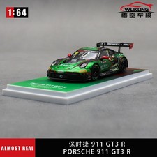 1/64 Almost Real Porsche 911 GT3 R 2026 GT World Asia Diecast Model Car