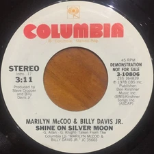 Marilyn McCoo & Billy Davis Jr. - Shine On Silver Moon, 7", (Vinyl)