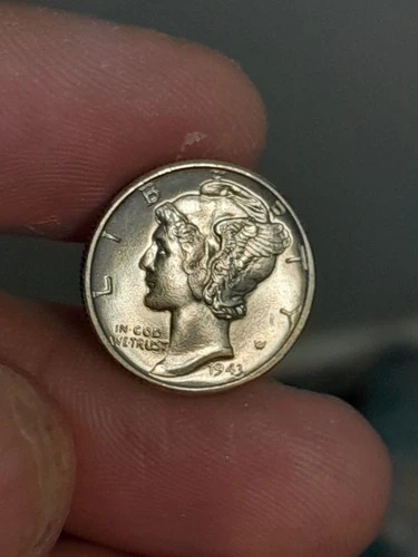 1943 Mercury Dime - BU #1