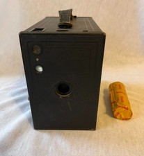 Vintage Kodak Brownie box camera No. 2A, Model C black