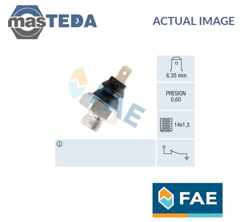 11260 OIL PRESSURE SENSOR GAUGE UPPER FAE FOR LADA 1200-1600,1200-1500,NIVA