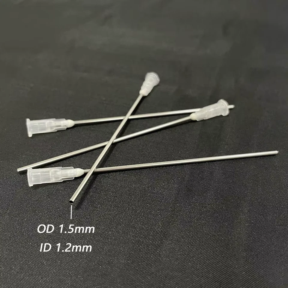 4Pcs/Lot 10CM CISS Refillable Ink Cartridge Blunt Syringe Long Needles Head for  - image 2 of 4