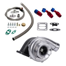 T70 Turbocharger Oil Feed Lineturbo 550mm Oil Drain Return Complete Kits
