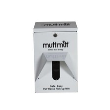 Mutt Mitt 2400 5 x 10 x 7 in. Dog Bag Dispenser - Built to Last White
