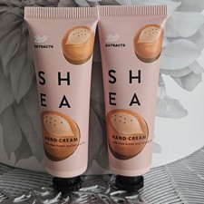 Boots Extracts X2 Shea Hand Cream 30ml Each With Shea Butter & Natural Oil New