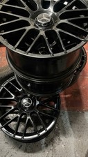 OEM Mercedes-Benz Multi-Spoke Gloss Black Alloy Wheels / Rims - Set of 4