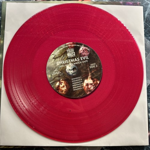 Mondo Deathwaltz Records - Christmas Evil 10" Vinyl Schallplatte EX Sparkly Pink Vinyl - Bild 12 von 12
