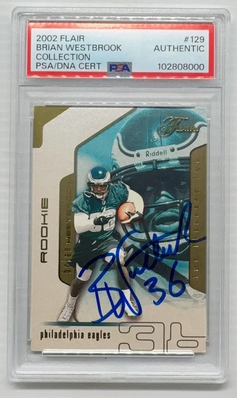 Brian Westbrook Flair #129 Base