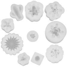 Flexible Silicone Wax Molds for Candle Making DIY with Succulent Shapes