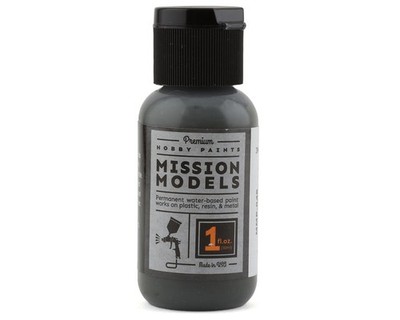 Mission Models German Graugrun Acrylic Hobby Paint (RLM 74) (1oz) [MIOMMP-049]