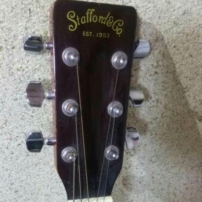 Acoustic Guitar Stafford ＆ Co. SF-200F Sunburst with Bag | eBay
