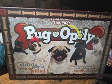 Pug Opoly Board Game Family Pugopoly Play for 2 to 6 Players Dogs FUN!!