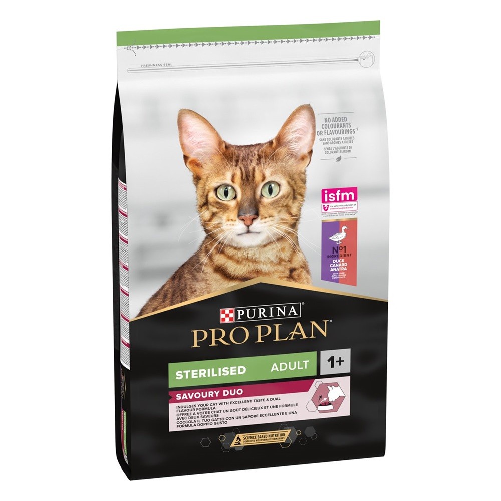 Purina Pro Plan Gatto Sterilised Adult Duo Anatra e Fegato 1,5 kg