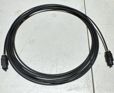13 Ft. TosLink Digital Optical Audio Cable - Black