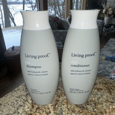 Living Proof Full Shampoo & Conditioner Bounce Volume 8 Fl Oz/236ml New