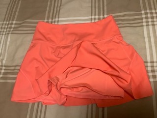 Athleta Ace Tennis Skort 13.5”. Small. ORANGE