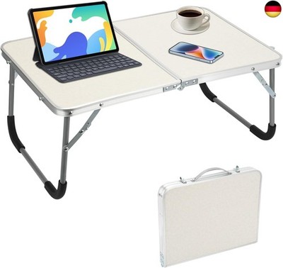 Folding Small Table-White, Klappbarer Esstisch, Multifunktionaler Klappbarer